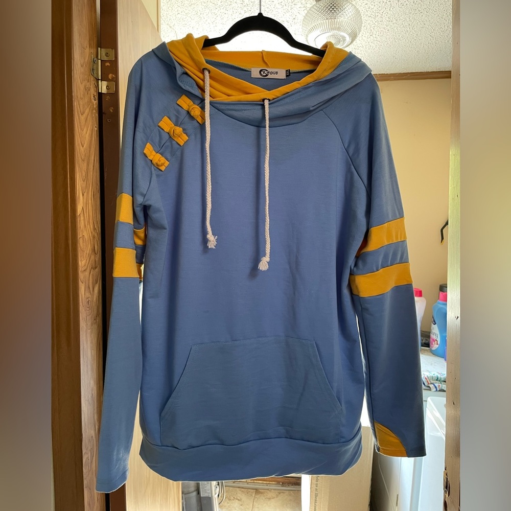 Rogue blue & yellow xxl sweatshirt